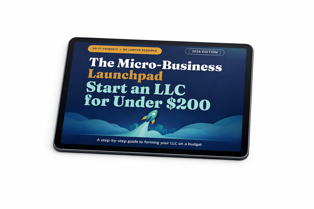 The Micro-Business Launchpad: Start a Ltd Company for Under £200