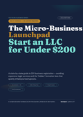 The Micro-Business Launchpad: Start an LLC for Under $200