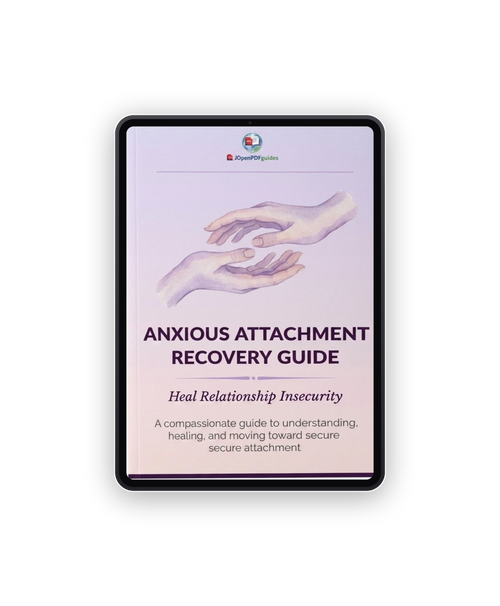 Anxious Attachment Recovery Guide