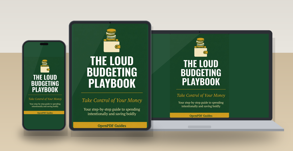 The Loud Budgeting Playbook — Take Control of Your Money