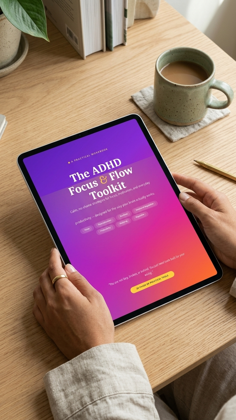 The ADHD Focus and flow Toolkit